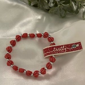 Santa bead bracelet
